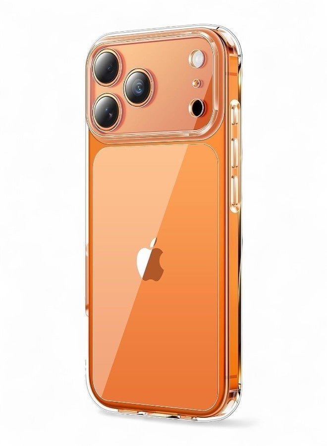 S-TOP Clear Case for iPhone 17 Pro Slim Transparent Phone Cover with Dual Layer Protection Anti Yellowing Scratch Resistant 15 ft Drop Protection - Image 5